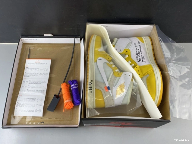 HYPE Yellow-Cone Jordan AQ0818-149 Dark 1 NRG x White Off-White Powder Air 0726